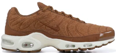 Pre-owned Nike Men's  Air Max Plus Quilted Sneakers In Ale Brown/sail