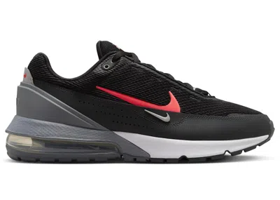Pre-owned Nike Men's  Air Max Pulse Bright Crimson Sneakers In Black/smoke Grey/anthracite