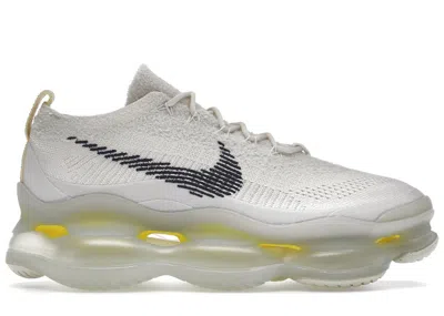 Pre-owned Nike Men's  Air Max Scorpion Fk Lemon Wash Sneakers In Phantom/black/light Cream In Multi