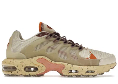 Pre-owned Nike Men's  Air Max Terrascape Plus Sneakers In Pearl White/dark Beetroot/canvas In Multi