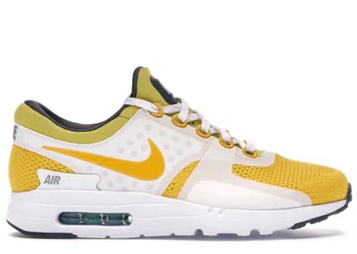 Pre-owned Nike Men's  Air Max Zero Tinker Sketch Sneakers In White/vivid Sulfur/black