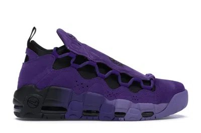 Pre-owned Nike Men's  Air More Money Sneakers In Court Purple/black In Multi