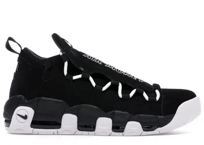 Pre-owned Nike Men's  Air More Money Sneakers In White/black/team Red In Multi