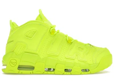 Pre-owned Nike Men's  Air More Uptempo 96 Sneakers In Volt/black In Multi