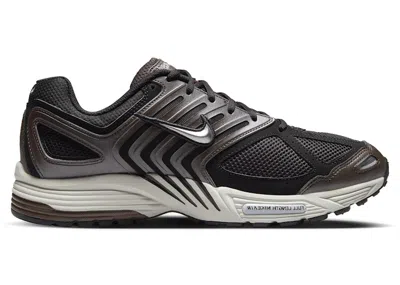 Pre-owned Nike Men's  Air Peg 2k5 Metallic Silver Sneakers In Baroque Brown/light Bone/black In Multi