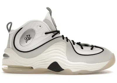 Pre-owned Nike Men's  Air Penny 2 Photon Dust Sneakers In White/black/sail In Multi