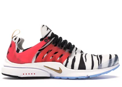 Pre-owned Nike Men's  Air Presto South Korea Sneakers In White/metallic Gold/black In Multi