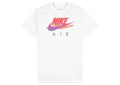 Pre-owned Nike Men's  Air Sportswear Tee Shirt In White