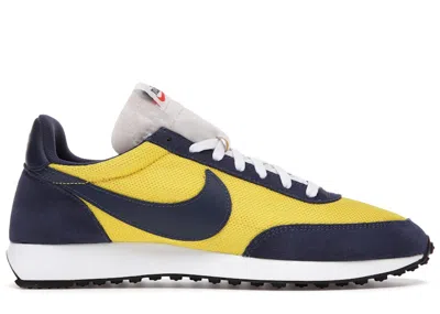 Pre-owned Nike Men's  Air Tailwind 79 Sneakers In Varsity Maize/midnight Navy Blue