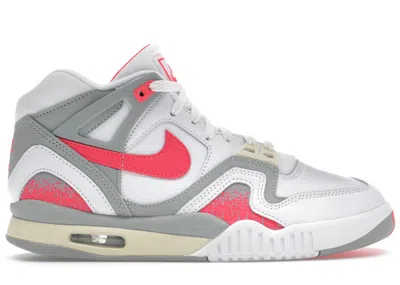 Pre-owned Nike Men's  Air Tech Challenge Ii Sneakers In White/racer Pink/light Smoke Grey