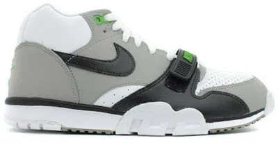 Pre-owned Nike Men's  Air Trainer 1 Chlorophyll (2012) Sneakers In White/black/neutral Grey