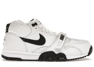Pre-owned Nike Men's  Air Trainer 1 Sneakers In White/black