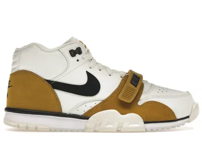 Pre-owned Nike Men's  Air Trainer 1 Sneakers In White/wheat In Multi