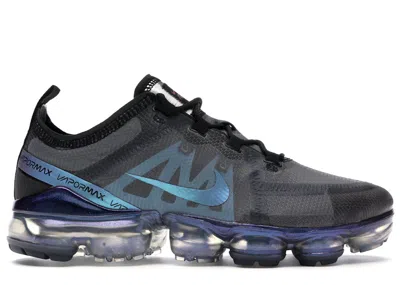 Pre-owned Nike Men's  Air Vapormax 2019 Throwback Future Sneakers In Black/laser Fuchsia/anthracite In Multi