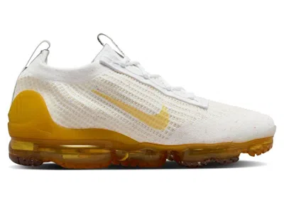Pre-owned Nike Men's  Air Vapormax 2021 Fk Se M. Frank Rudy Sneakers In Summit In White/lemon Wash/summit White