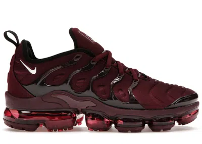 Pre-owned Nike Men's  Air Vapormax Plus Sneakers In Night Maroon/white/black
