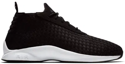 Pre-owned Nike Men's  Air Woven Boot White (2017) Sneakers In Black/anthracite