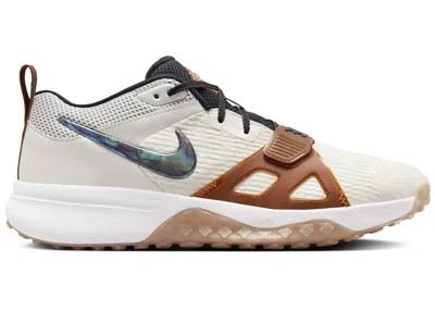 Pre-owned Nike Men's  Air Zoom Diamond Elite Turf Royal Pulse Sneakers In Summit White/phantom/dark Russet