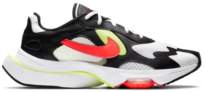 Pre-owned Nike Men's  Air Zoom Division Crimson Volt Sneakers In Black/flash Crimson/white In Multi