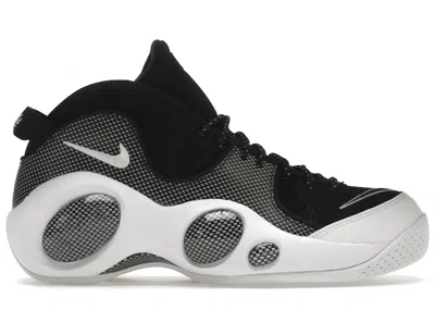 Pre-owned Nike Men's  Air Zoom Flight 95 Og (2022) Sneakers In Black/white/metallic Silver In Multi
