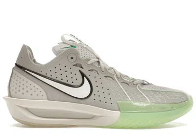 Pre-owned Nike Men's  Air Zoom Gt Cut 3 Sneakers In Light Bone/vapor Green/cargo Khaki