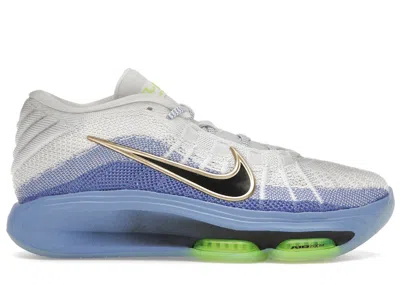 Pre-owned Nike Men's  Air Zoom Gt Hustle 3 Sneakers In White/royal Pulse/volt In Multi