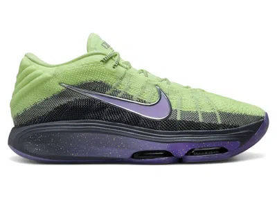 Pre-owned Nike Men's  Air Zoom Gt Hustle 3 Victor Wembanyama Alien Sneakers In Barely Volt/metallic Silver/dark