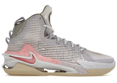 Pre-owned Nike Men's  Air Zoom Gt Jump Easter Sneakers In Oxygen Purple/coral Chalk