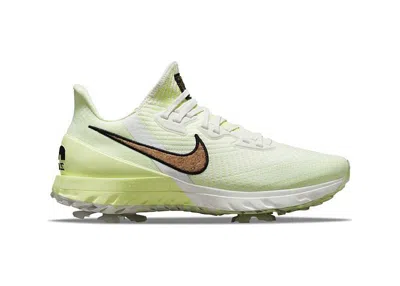 Pre-owned Nike Men's  Air Zoom Infiinity Tour Nrg Cork Sneakers In Sail/barely Volt/university Gold