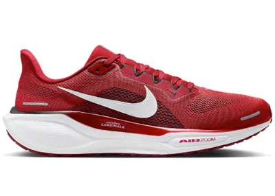 Pre-owned Nike Men's  Air Zoom Pegasus 41 Arizona Cardinals Sneakers In Tough Red/white
