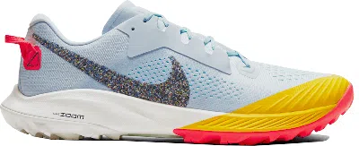 Pre-owned Nike Men's  Air Zoom Terra Kiger 6 Sneakers In Aura/mint Foam/speed Yellow In Multi