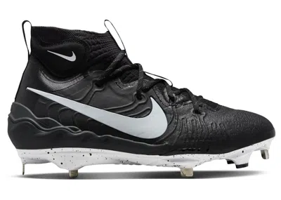 Pre-owned Nike Men's  Alpha Huarache Nxt Sneakers In Black/dark Smoke Grey/white In Multi