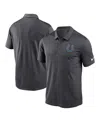 Nike Men's  Anthracite Indianapolis Colts Franchise Team Logo Performance Polo Shirt In Anthracite