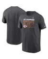 Nike San Francisco 49ers 2023 Nfc Champions Trophy Collection  Men's Nfl T-shirt In Anthracite