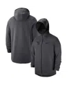 Nike Men's  Anthracite West Virginia Mountaineers Tonal Showtime Full-zip Hoodie In Anthracite