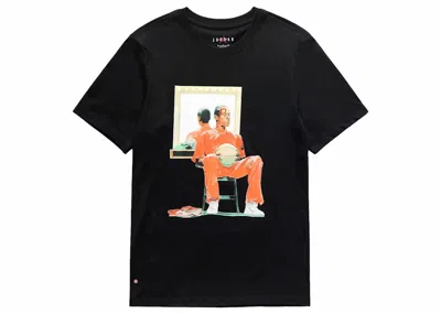 Pre-owned Nike Men's  Artist Series Jacob Rochester T-shirt In Black