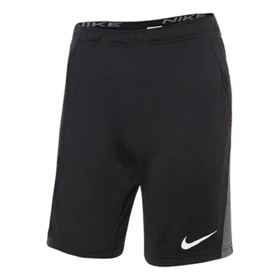 Nike Men's  Athleisure Casual Sports Color Block Shorts Black