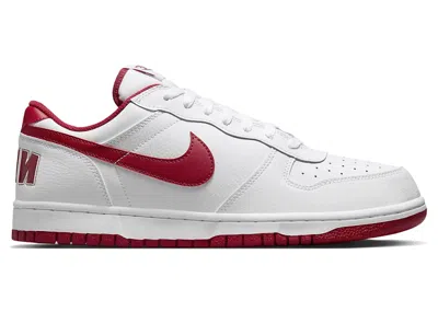 Pre-owned Nike Men's  Big  Low Sneakers In White/gym Red