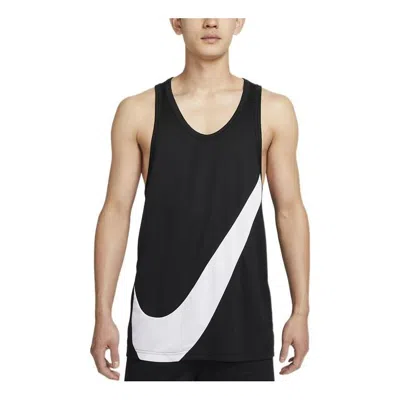 Nike Men's  Big Swoosh Training Quick Dry Breathable Basketball Jersey/vest Black