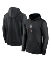NIKE MEN'S NIKE BLACK BALTIMORE ORIOLES CITY CONNECT PRACTICE PERFORMANCE PULLOVER HOODIE