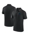 Nike Carolina Panthers Sideline Coach Menâs  Men's Dri-fit Nfl Polo In Black