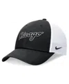 Nike Men's  Black Chicago White Sox Evergreen Wordmark Trucker Adjustable Hat In Black