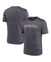 Nike Men's Dri-fit Sideline Velocity (nfl New Orleans Saints) T-shirt In Black