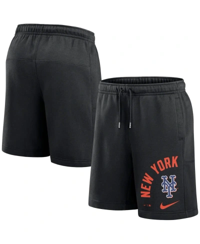 Nike Men's  Black New York Mets Arched Kicker Shorts
