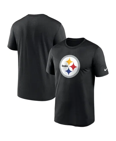 NIKE MEN'S NIKE BLACK PITTSBURGH STEELERS LEGEND LOGO PERFORMANCE T-SHIRT