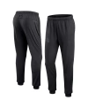 Nike Men's  Black Atlanta Braves Authentic Collection Travel Performance Pants In Black