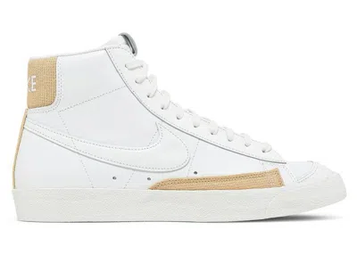 Pre-owned Nike Men's  Blazer Mid 77 Vintage Burlap Sneakers In Summit White/gum Light Brown