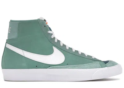 Pre-owned Nike Men's  Blazer Mid 77 Vintage Jade Sneakers In Healing Jade/white/ash Green