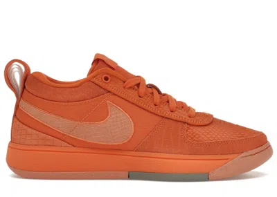Pre-owned Nike Men's  Book 1 Chapter One (numbered) Sneakers In Clay Orange/ice Peach/campfire Orange