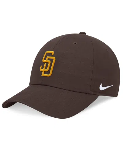 Nike Men's  Brown San Diego Padres Evergreen Club Adjustable Hat